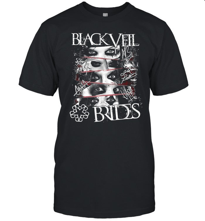 Vintage Blacks Veils Brides Art Band Music Legend shirt