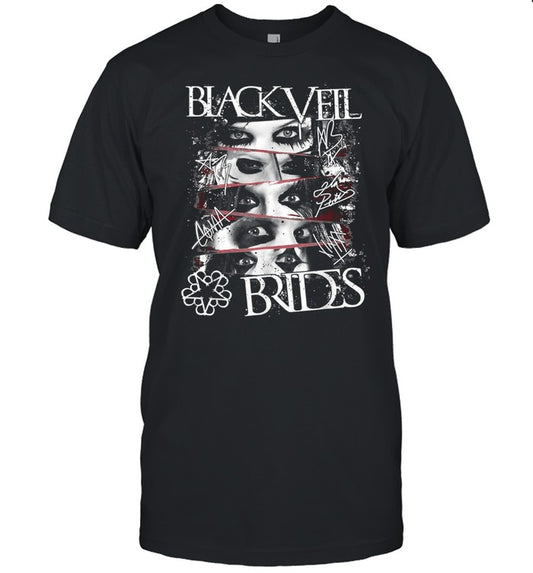 Vintage Blacks Veils Brides Art Band Music Legend shirt