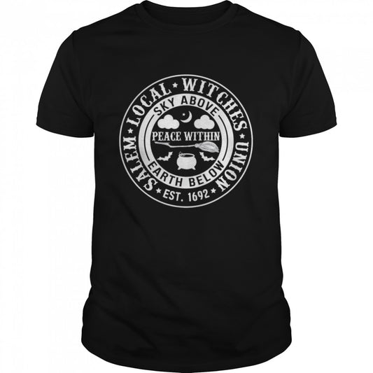 Vintage Salem 1692 Witch Halloween T Shirt