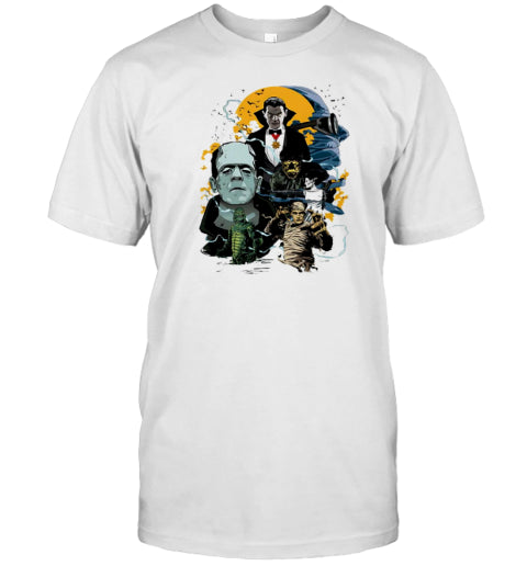 Vintage Universal Monsters Halloween T Shirt