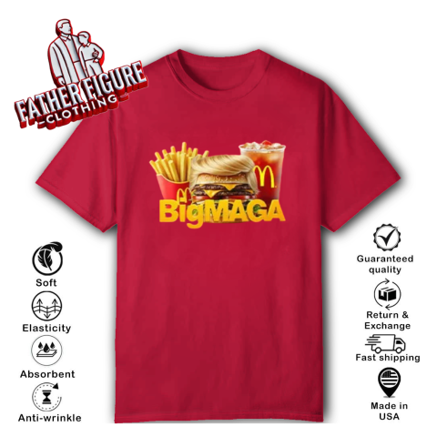 Trump Mcdonald039S Bigmaga T Shirt