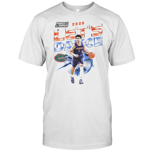 Walter Clayton Jr. Florida Gators Basketball Lets Dance 2025 March Madness T shirt