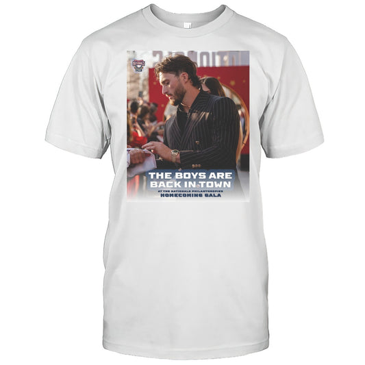 Washington Nationals The Boys Are Back In Town At The Nationals Philanthropies Homecoming Gala T shirt