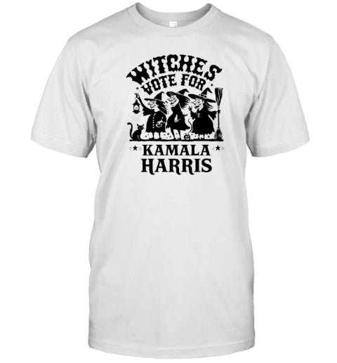Witches Vote For Kamala Harris Funny Halloween Gift 2024 T Shirt