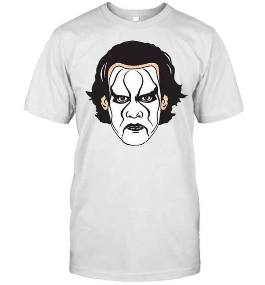 Wwe Sting Illustration Head T shirt