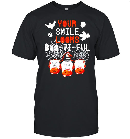 Your smile looks boo ti ful Happy Halloween shirt