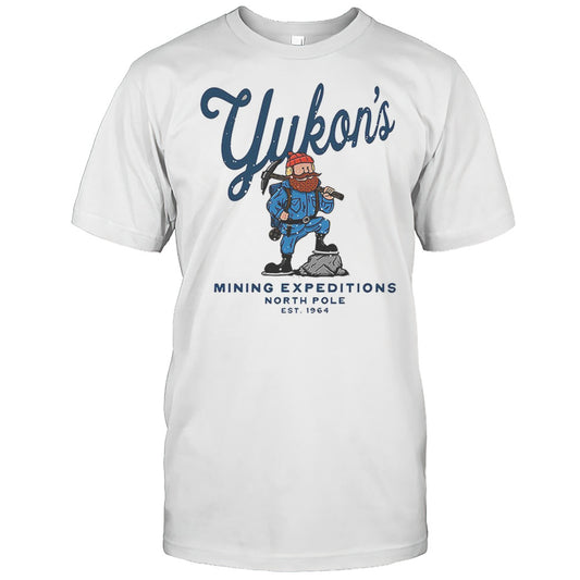 Yukon Cornelius Rudolph The Red Nosed Reindeer Yukons Mining Expeditions North Pole Est 1964 Shirt