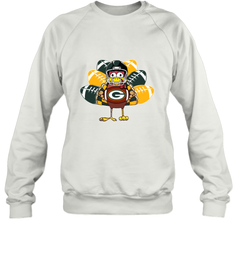 The Green Bay Packers Thanksgiving Turkey Football Nfl Sweatshirt